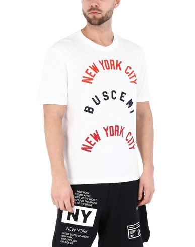 Buscemi Oversized Fit T-shirt In White