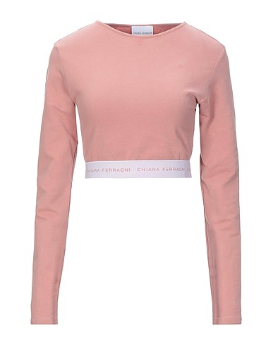 CHIARA FERRAGNI Sweatshirt Blush 94% Cotton, 6% Elastane