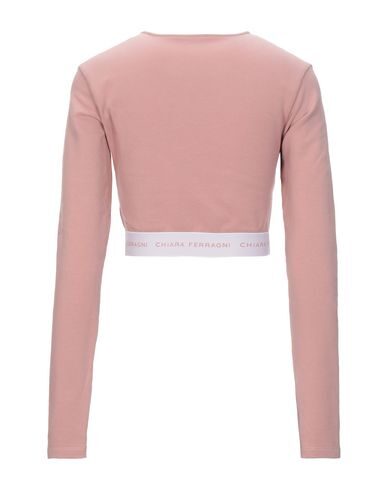 Chiara Ferragni Sweatshirts In Pale Pink