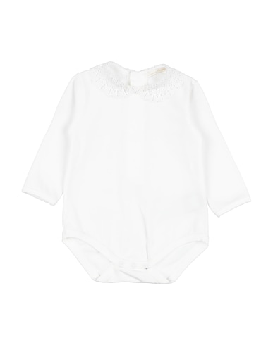 DOLCE&GABBANA Βρεφικό φορμάκι Λευκό 90% Βαμβάκι, 10% Ελαστάνη