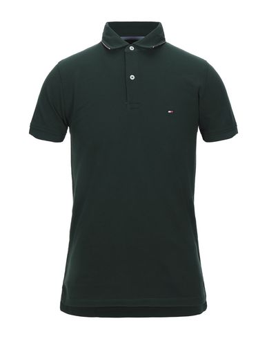 tommy hilfiger green polo shirt