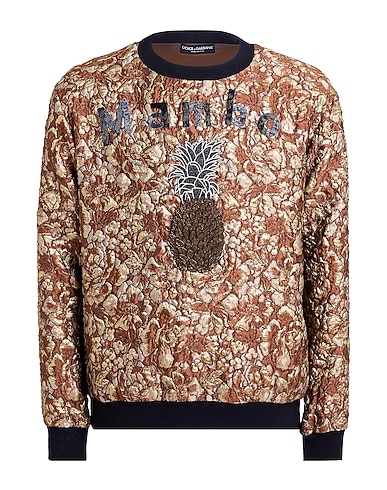 DOLCE&GABBANA Sweatshirt 54% Polyester, 17% Silk, 17% Polyamide, 12% Lurex®