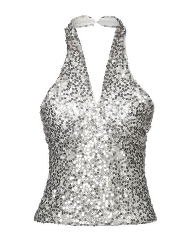 Manila Grace Tops In Grey