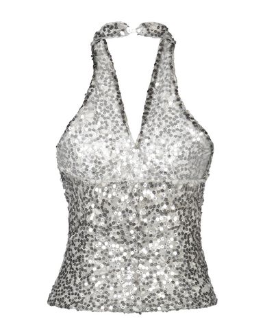 Manila Grace Tops In Grey