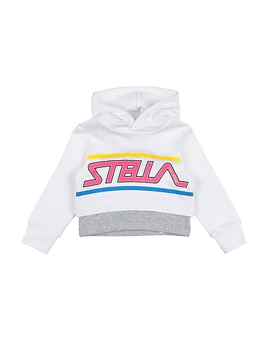 STELLA McCARTNEY KIDS Sweatshirt White 100% Cotton, Elastane