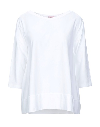 ROSSOPURO T-shirt White 94% Cotton, 6% Elastane