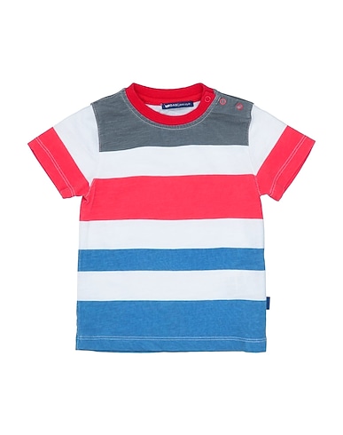 GAS T-shirt Rosso 100% Cotone