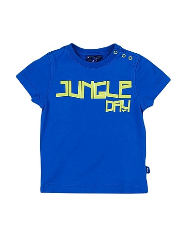 GAS T-shirt Blue 100% Cotton