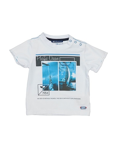 GAS T-shirt White 96% Cotton, 4% Elastane