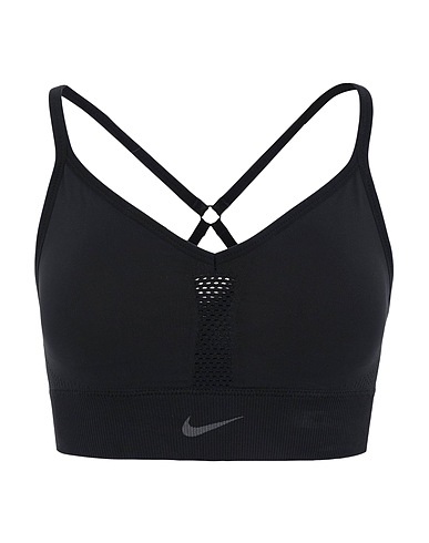 NIKE Top INDY SEAMLESS BRA
 Negro 88% Nailon, 12% Elastán