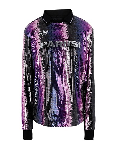 ADIDAS ORIGINALS x ANNA ISONIEMI Top FOOTBALL JERSEY
 Viola 100% Poliestere