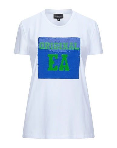 EMPORIO ARMANI T-Shirt Weiß 90% Baumwolle, 10% Elastan