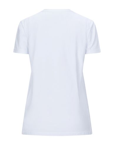 Shop Emporio Armani Woman T-shirt White Size 6 Cotton, Elastane