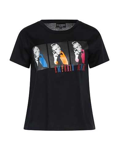 EMPORIO ARMANI T-shirt Black 100% Cotton