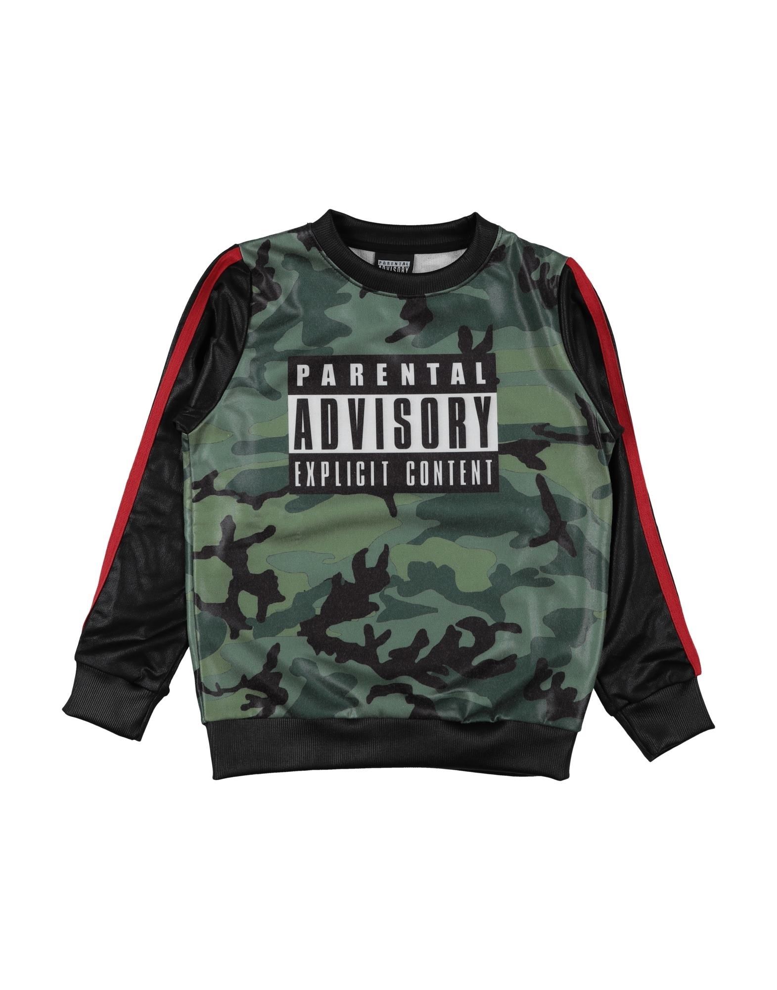 felpa parental advisory bambino