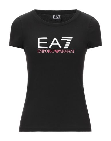 Ea7 T-shirts In Black