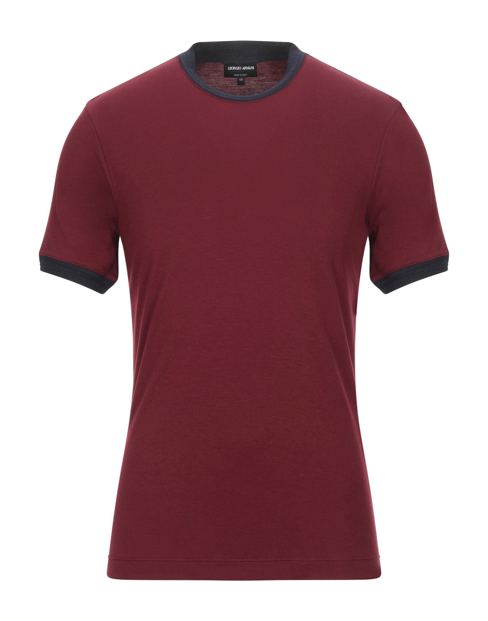 GIORGIO ARMANI GIORGIO ARMANI T-Shirts and Tops | Burgundy