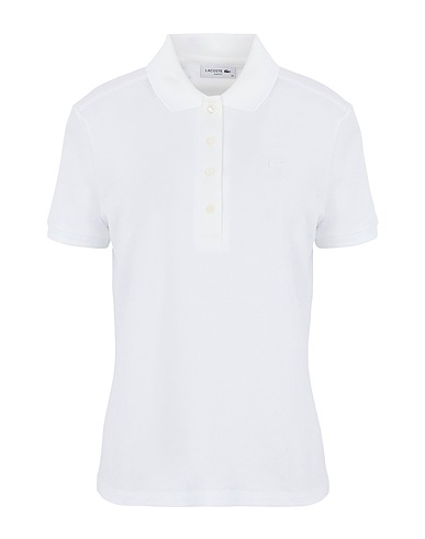 LACOSTE Polo shirt PF5462
 White 94% Cotton, 6% Elastane