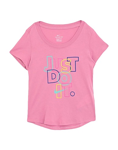 NIKE T-shirt G NSW TEE SCOOP BSC JDI
 Pink 100% Cotton