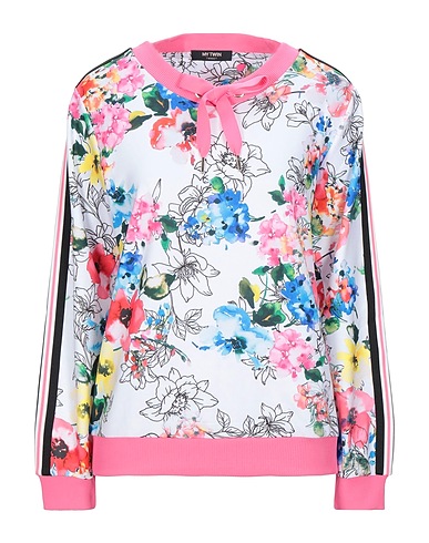 MY TWIN TWINSET Sweatshirt Weiß 94% Polyester, 6% Elastan
