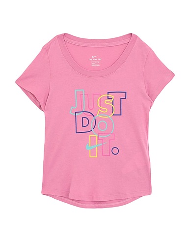 NIKE T-shirt G NSW TEE SCOOP BSC JDI
 Pink 100% Cotton