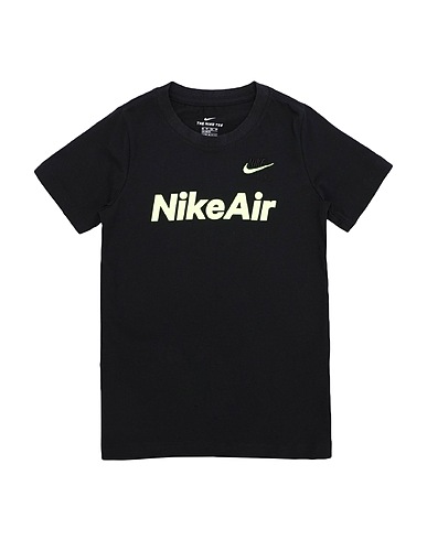 NIKE T-shirt B NSW TEE NIKE AIR C&S Black 100% Cotton