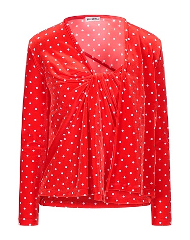 BALENCIAGA Top Red 85% Polyamide, 15% Elastane