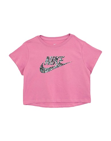 NIKE T-shirt G NSW TEE CROP JDIY FUTURA FL  Pink 100% Cotton