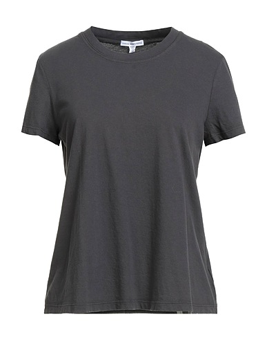 JAMES PERSE Basic T-shirt Charcoal 100% Cotton