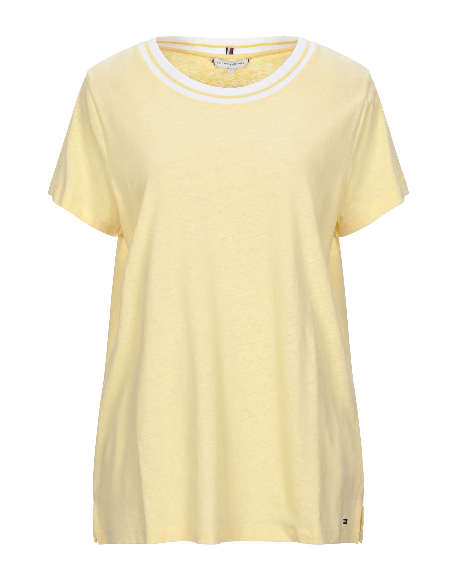 tommy hilfiger yellow shirt womens