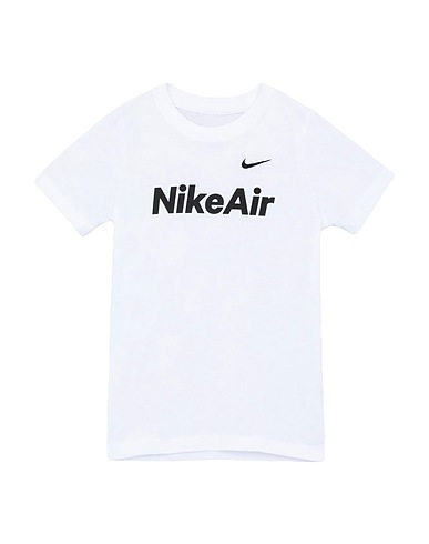 NIKE T-shirt B NSW TEE NIKE AIR C&S  Bianco 100% Cotone