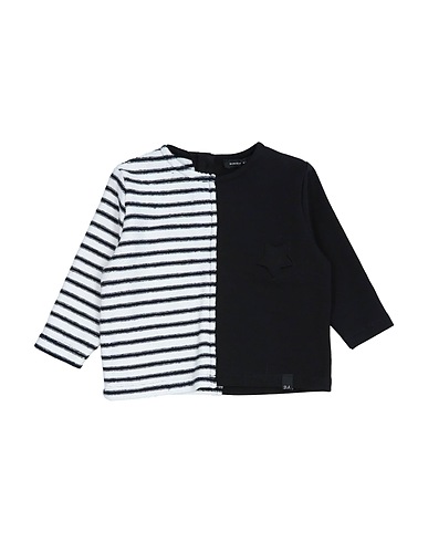 DANIELE ALESSANDRINI Felpa Nero 95% Cotone, 5% Elastan