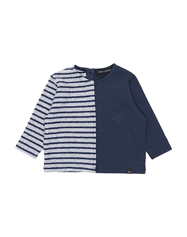DANIELE ALESSANDRINI Felpa Blu notte 95% Cotone, 5% Elastan