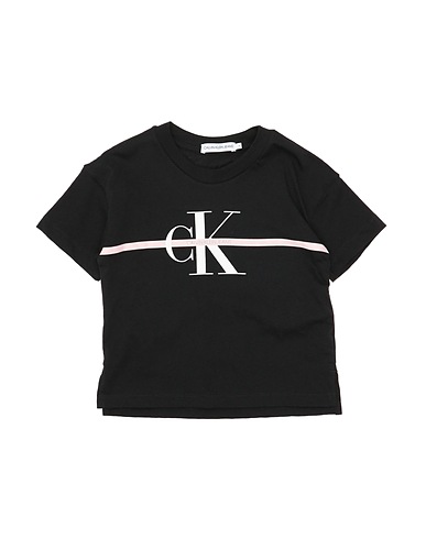 CALVIN KLEIN JEANS T-Shirt Schwarz 100% Baumwolle
