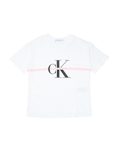 CALVIN KLEIN JEANS T-shirt White 100% Cotton