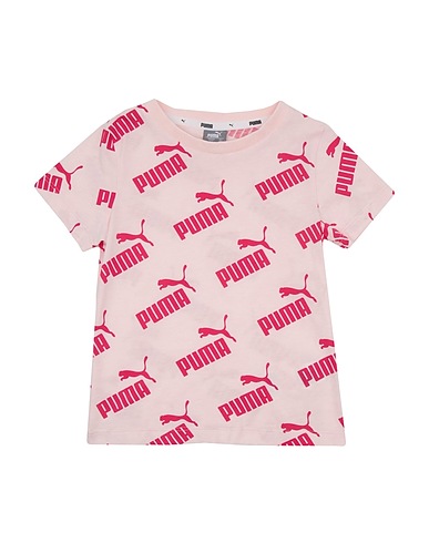 PUMA T-shirt Amplified AOP Tee G Pink 100% Cotton