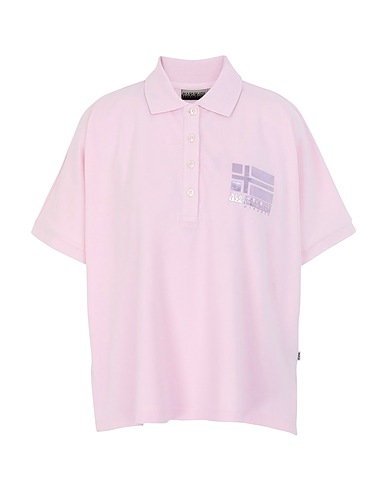 NAPAPIJRI Poloshirt EHYAMOLI  Hellrosa 97% Baumwolle, 3% Elastan