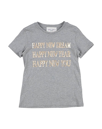 ALBERTA FERRETTI T-shirt Grigio 100% Cotone