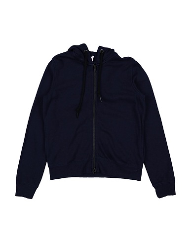 SUN 68 Hooded track jacket  Midnight blue 80% Cotton, 20% Viscose