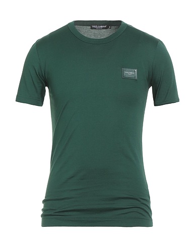 DOLCE&GABBANA Basic T-shirt Green 100% Cotton