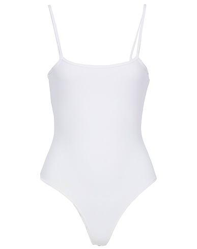 ATM ANTHONY THOMAS MELILLO TOPWEAR Bianco 94% Cotone, 6% Elastan