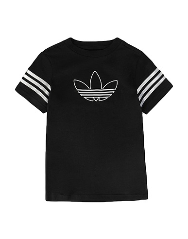 ADIDAS ORIGINALS T-shirt OUTLINE TEE
 Black 100% Cotton