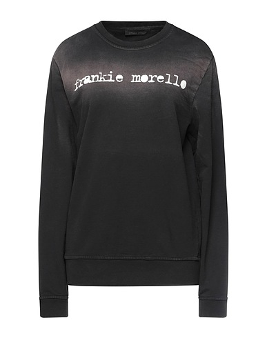 FRANKIE MORELLO Sweatshirt Black 100% Cotton
