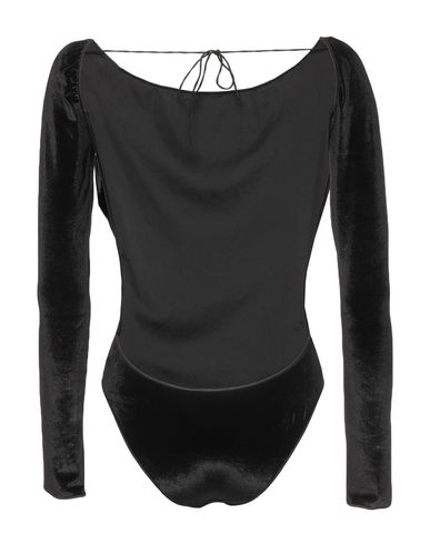 OSEREE OSÉREE WOMAN BODYSUIT BLACK SIZE L POLYESTER, ELASTANE 12453600TP 6