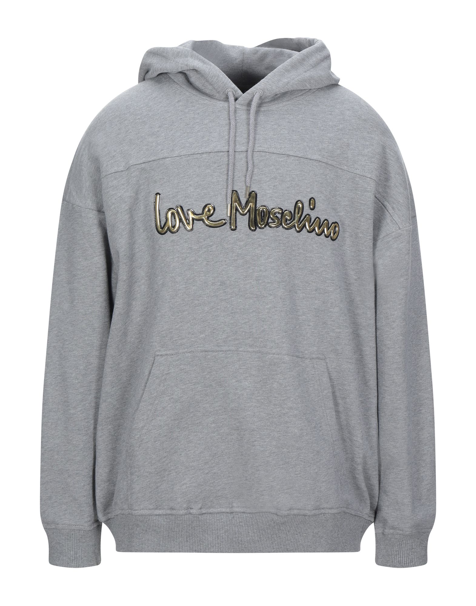 love moschino grey sweatshirt