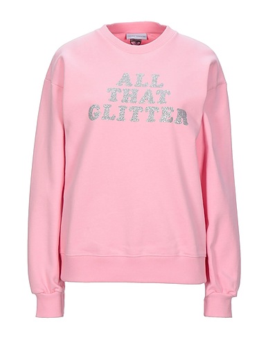CHIARA FERRAGNI Sweatshirt Pink 100% Cotton