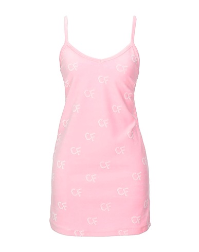 CHIARA FERRAGNI Sheath dress Pink 80% Cotton, 20% Polyester