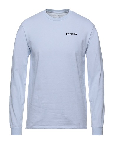 PATAGONIA T-shirt L/S P-6 Logo Responsibili-Tee
 Bianco 50% Cotone riciclato, 50% Poliestere riciclato