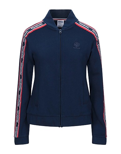 REEBOK Sweatshirt Midnight blue 100% Cotton