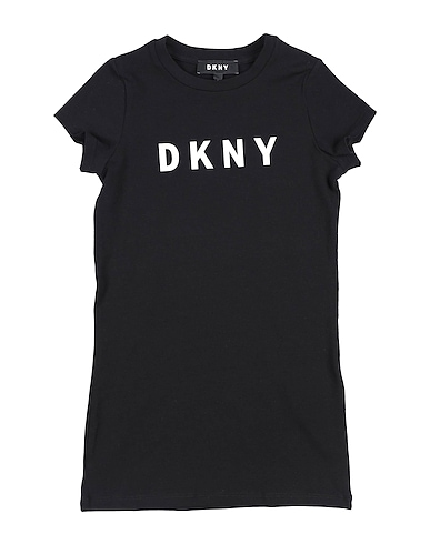 DKNY T-shirt Nero 95% Cotone, 5% Elastan